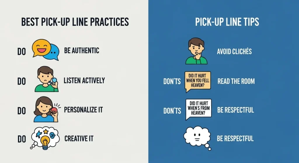 Best Cool Pick Up Line Practices and Tips