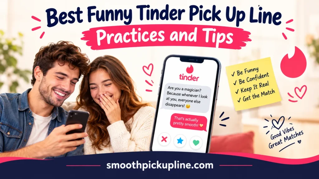 Best Funny Tinder Pick Up Line Practices and Tips