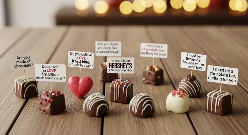 Cute Chocolate Pick Up Line Ideas