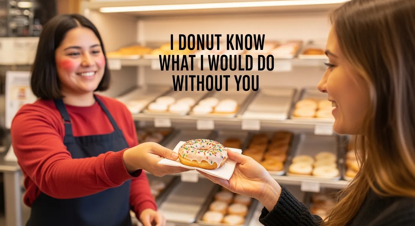 Donut Pick Up Line