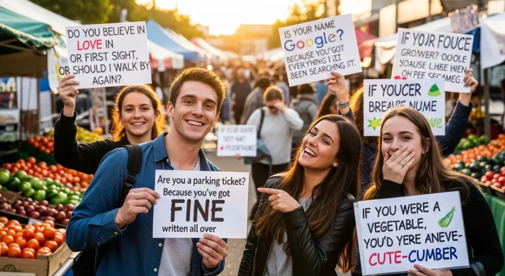 Funny Good Pick Up Line for Girls Examples