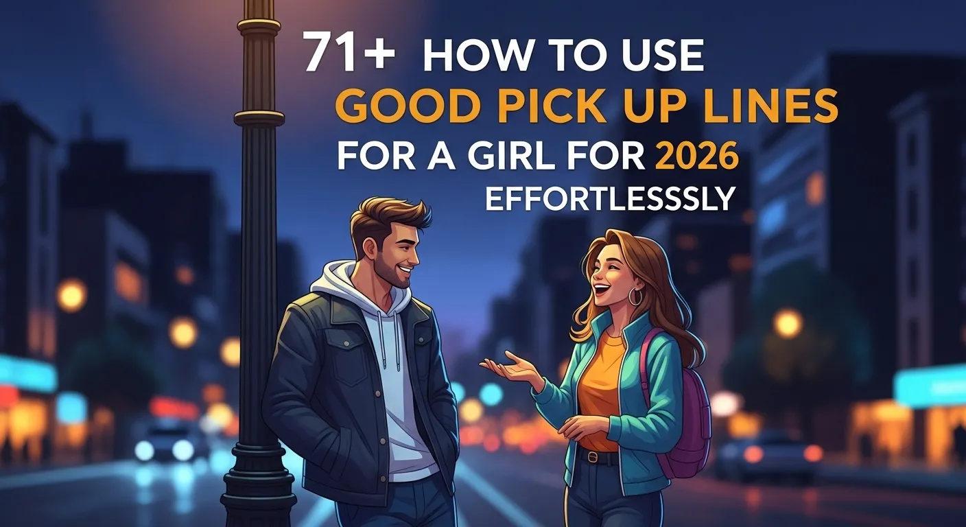 Good Pick Up Lines for a Girl