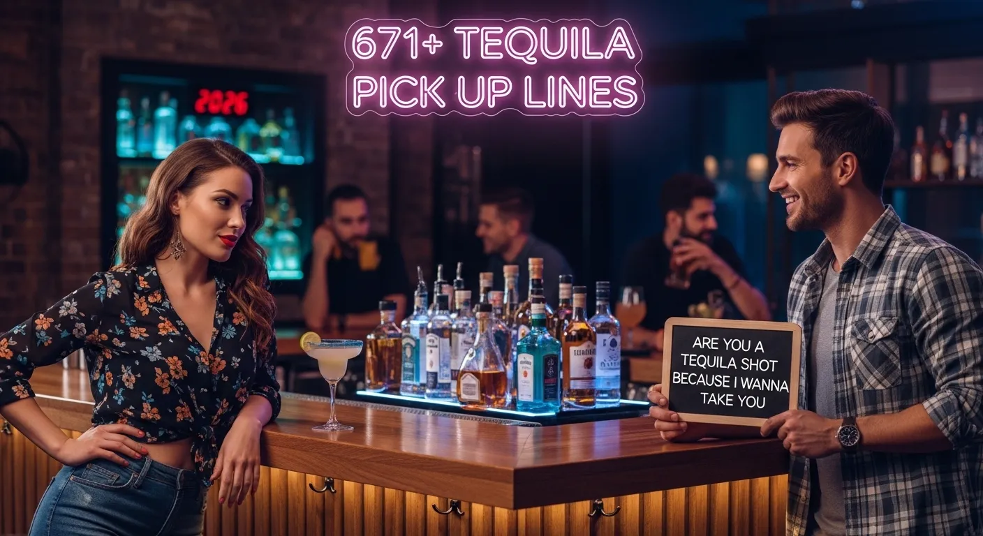 Tequila Pick Up Line