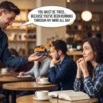 You Must be Tired Pick Up Line