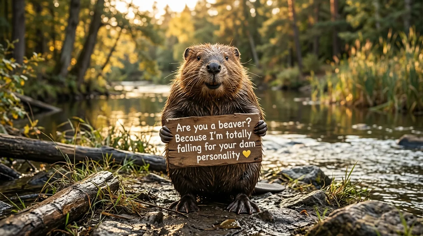 Are You a Beaver Pick Up Line