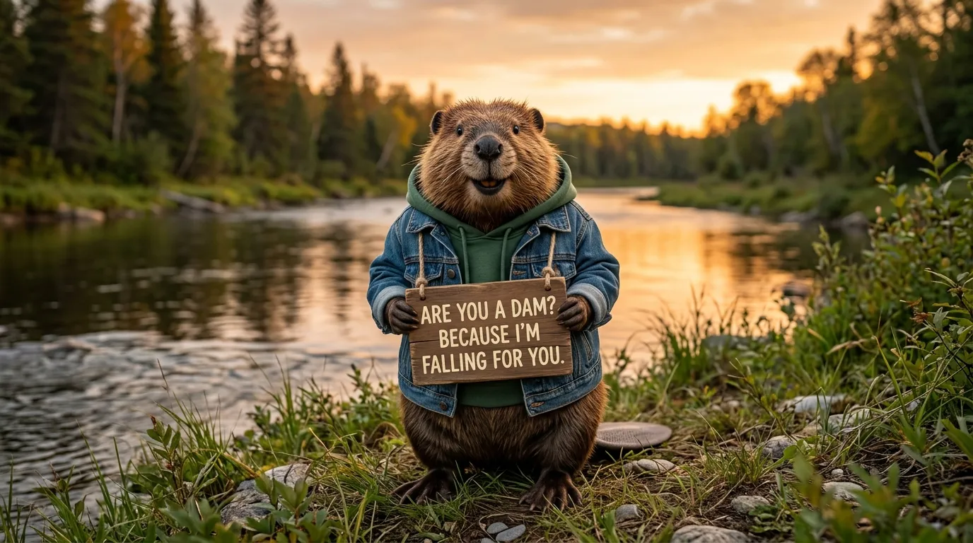 Beaver Pick Up Line