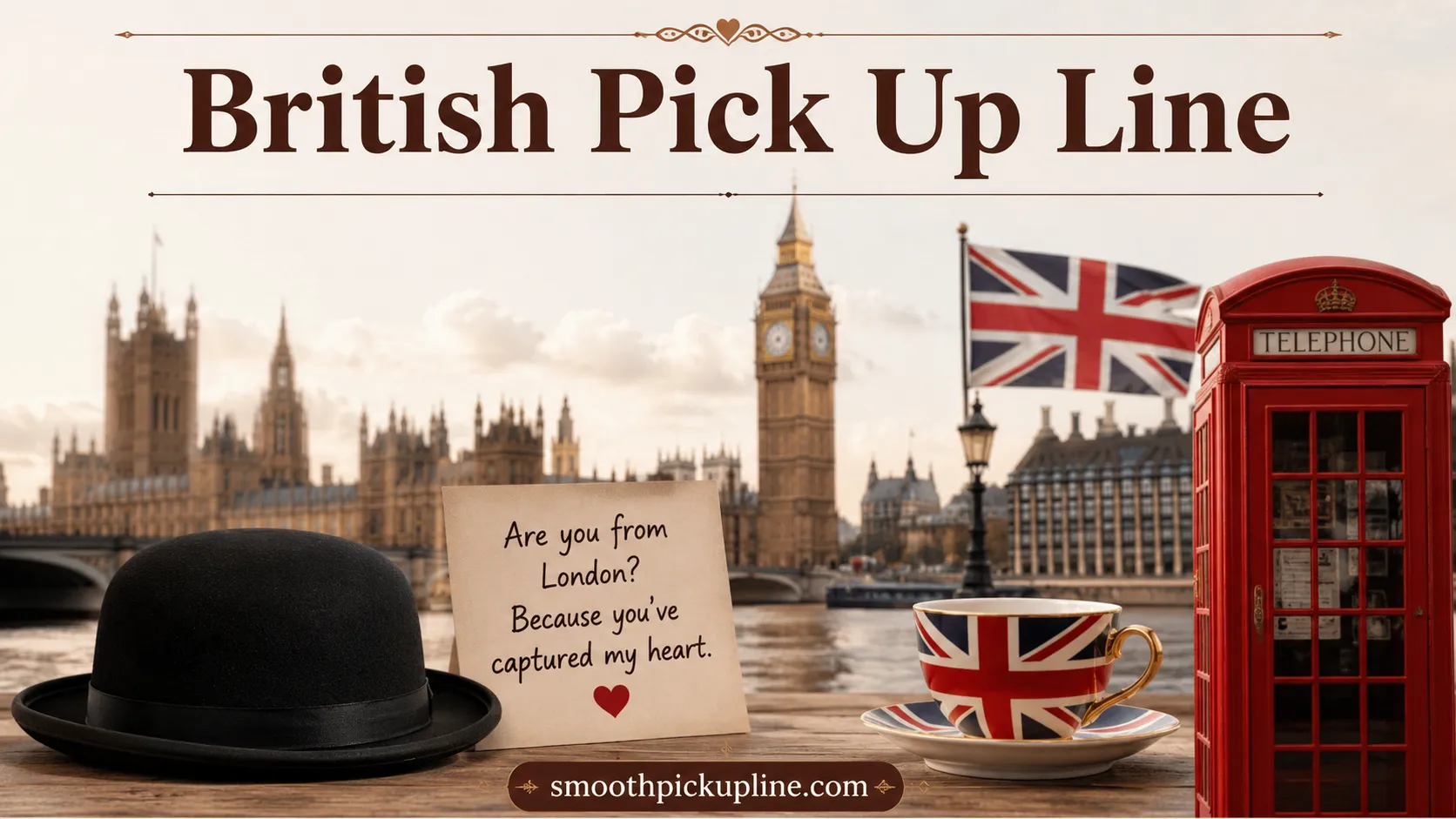 British Pick Up Line