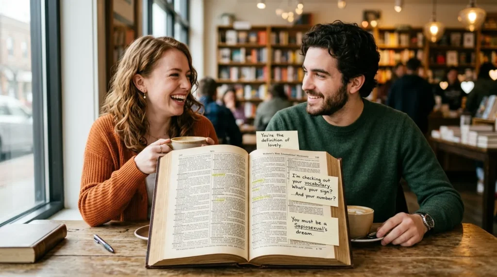 Clever Dictionary Pick Up Line Ideas