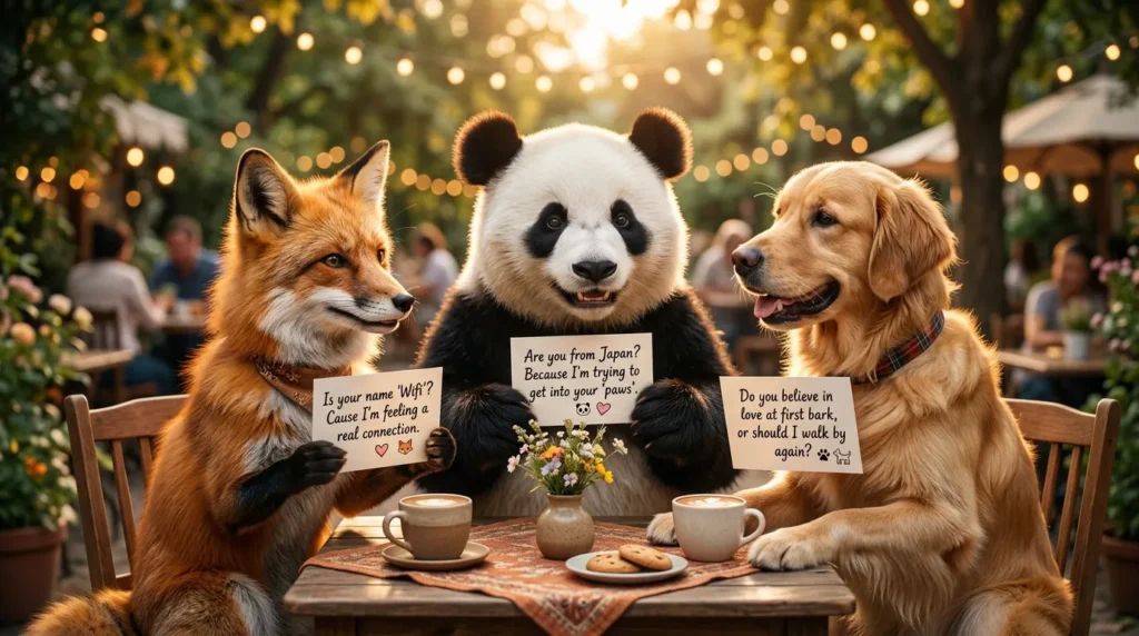 Flirty Animal Pick Up Lines Examples