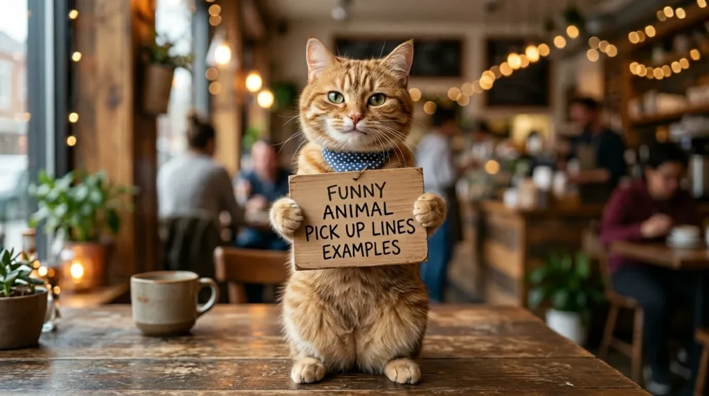 Funny Animal Pick Up Lines Examples