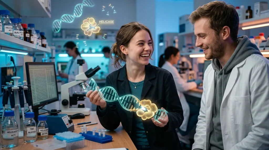 Why Helicase Pick Up Lines Are Surprisingly Effective