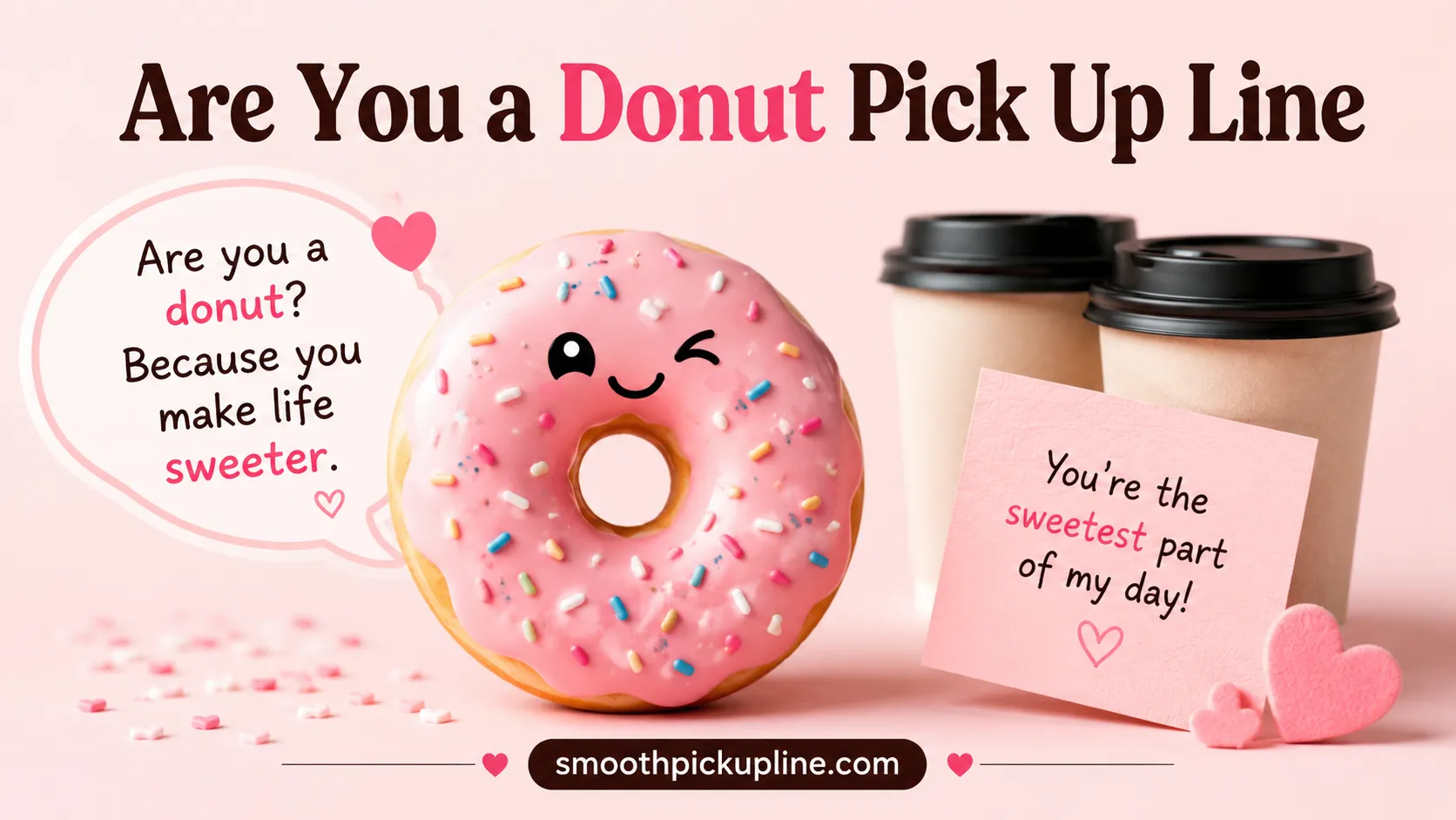 Are You a Donut Pick Up Line