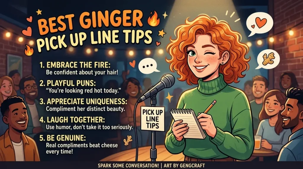 Best Ginger Pick Up Line Tips