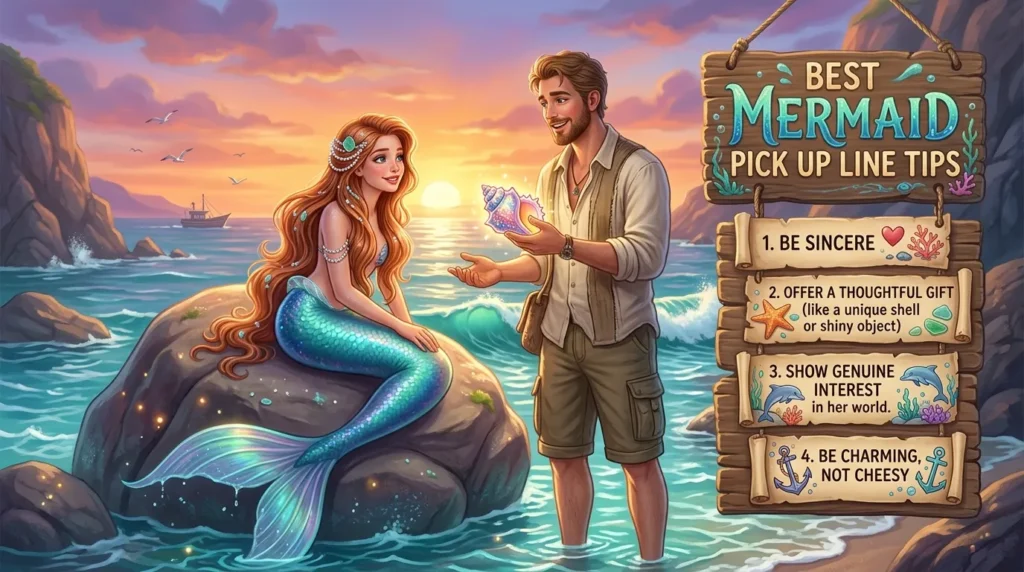 Best Mermaid Pick Up Line Tips