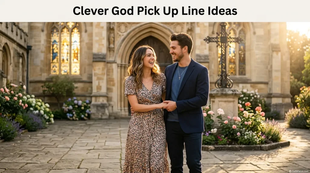 Clever God Pick Up Line Ideas