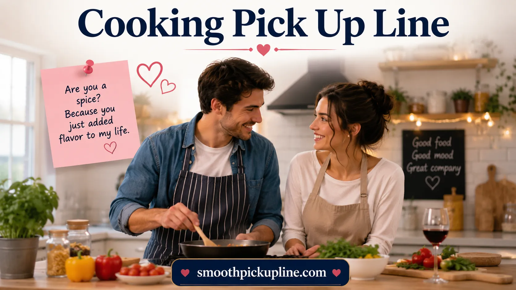 Cooking Pick Up Line