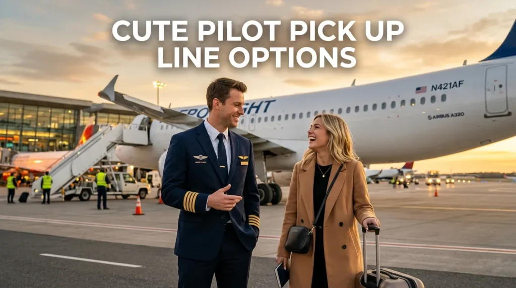 Cute Pilot Pick Up Line Options