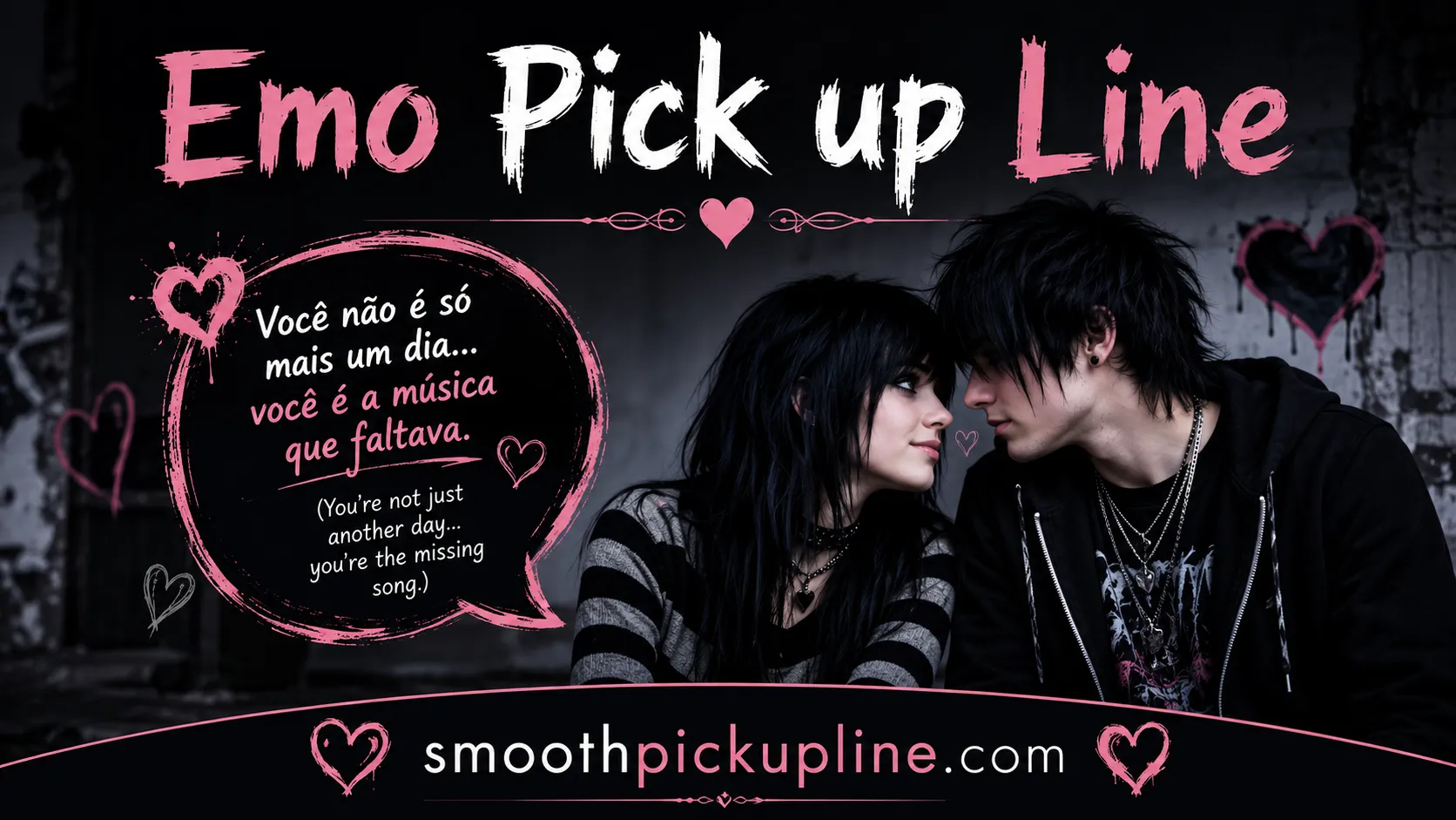 Emo Pick up Line
