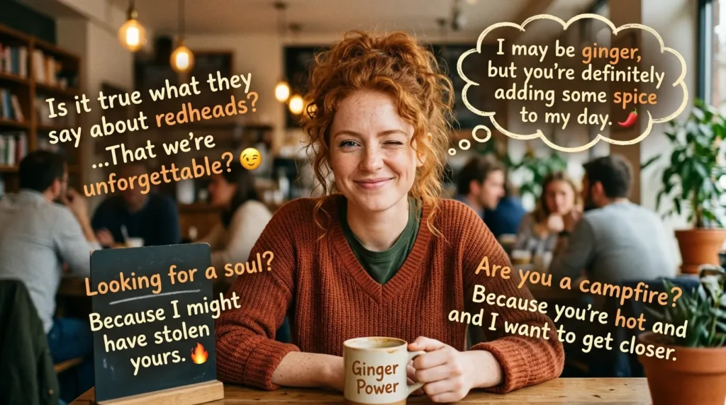 Flirty Ginger Pick Up Lines