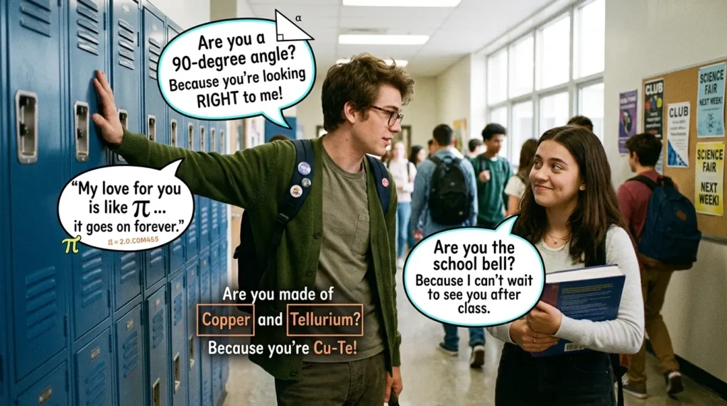 Funny Are You a School Pick Up Line Examples
