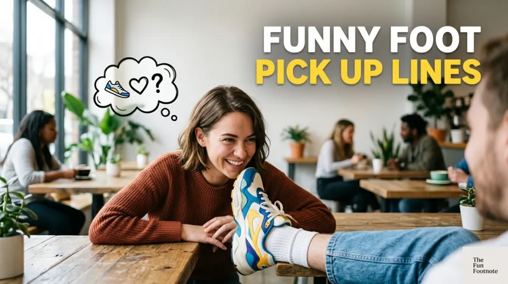 Funny Foot Pick Up Lines