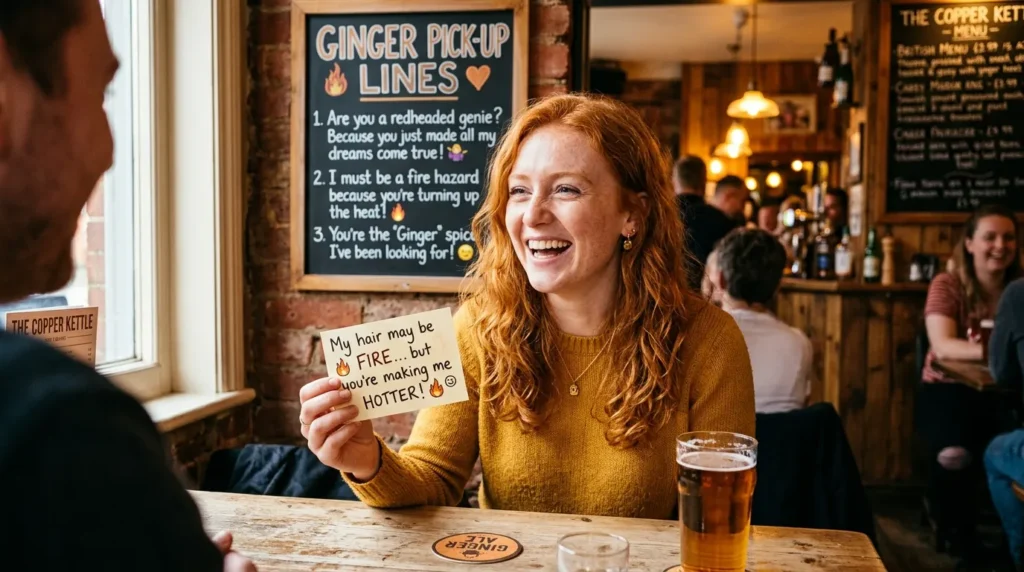 Funny Ginger Pick Up Lines