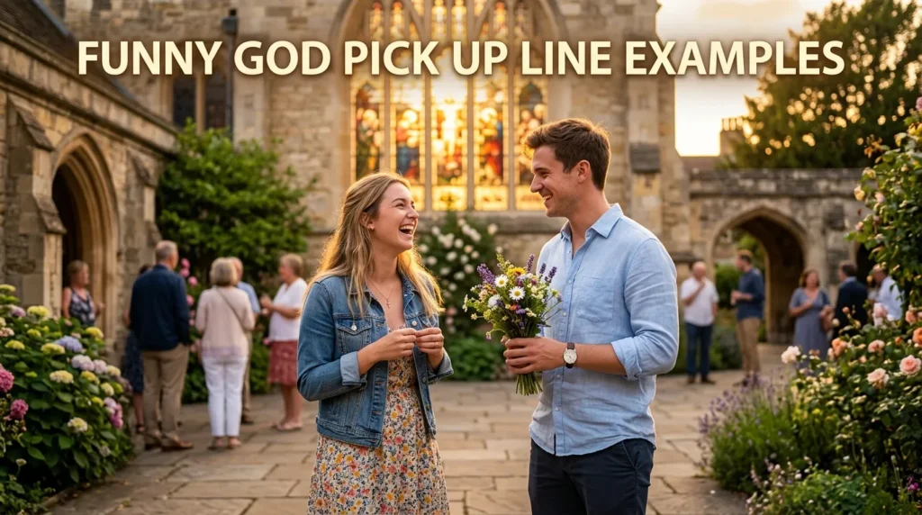 Funny God Pick Up Line Examples
