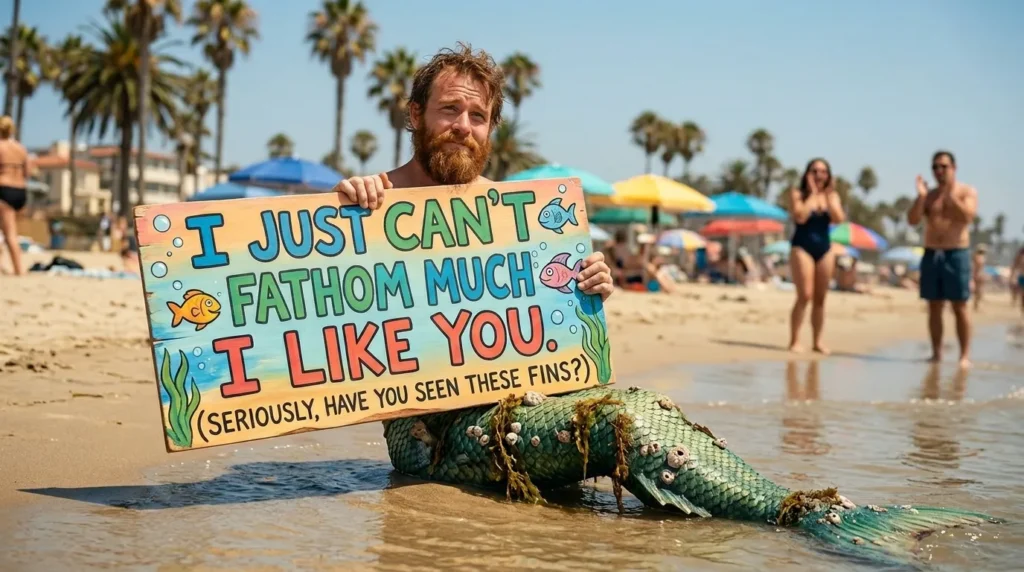 Funny Mermaid Pick Up Line Examples