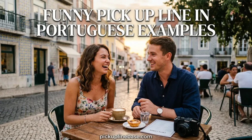 Funny Pick Up Line in Portuguese Examples