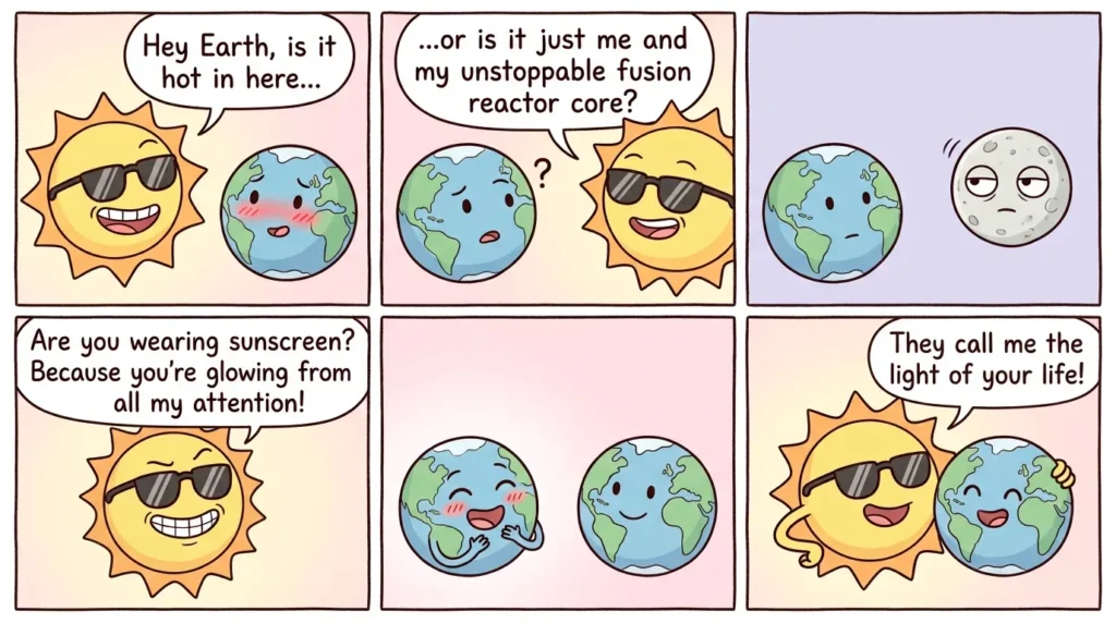 Funny Sun Pick Up Line Examples
