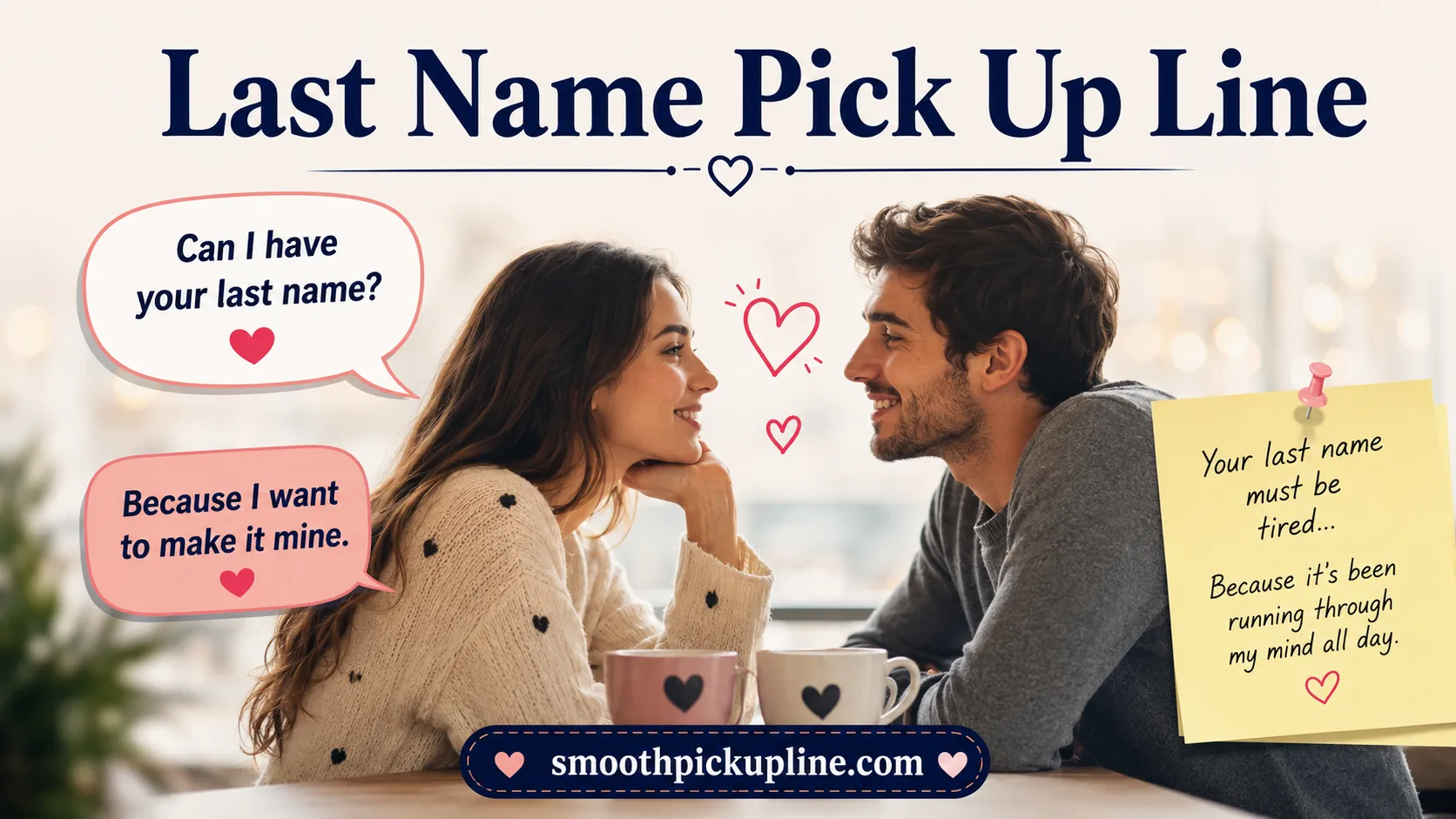 Last Name Pick Up Line