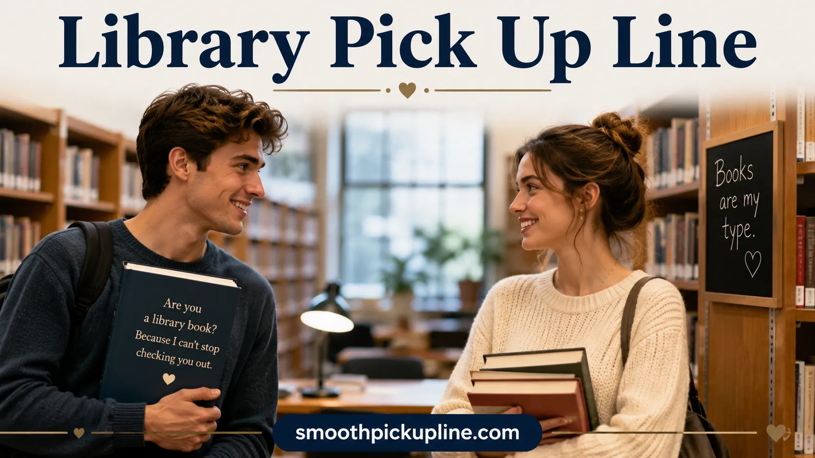 Library Pick Up Line