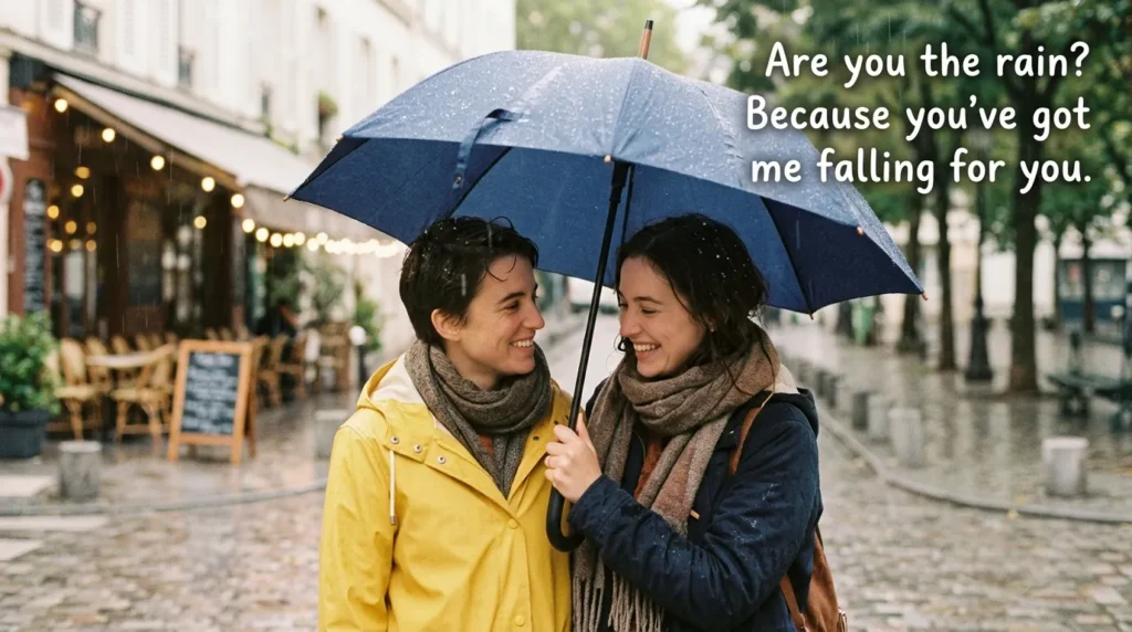 Cute Rain Pick Up Lines