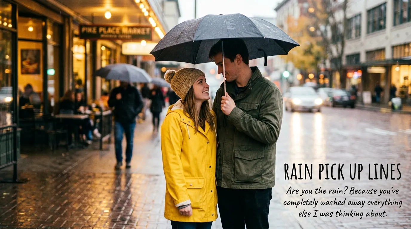 Rain Pick Up Lines