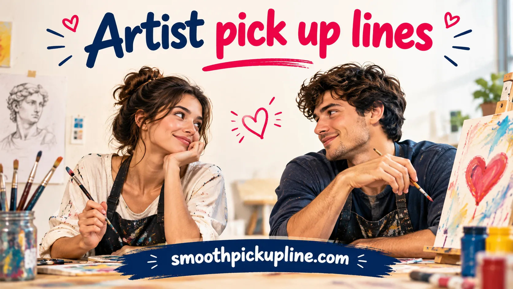 Artist pick up lines