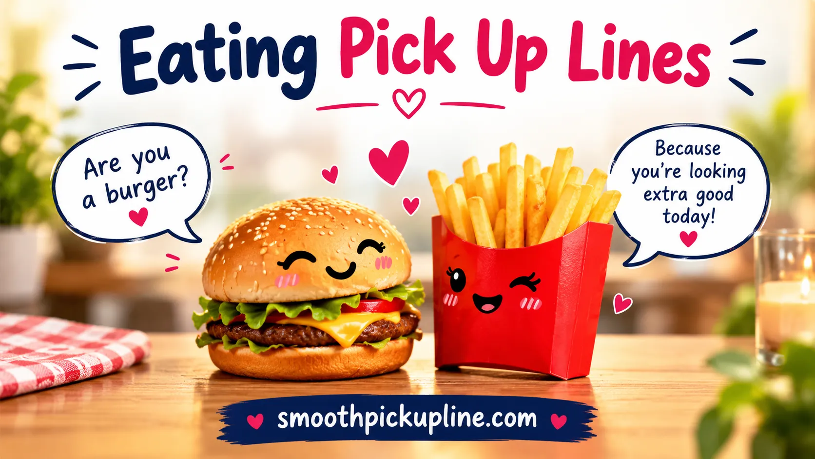 Eating pick up lines