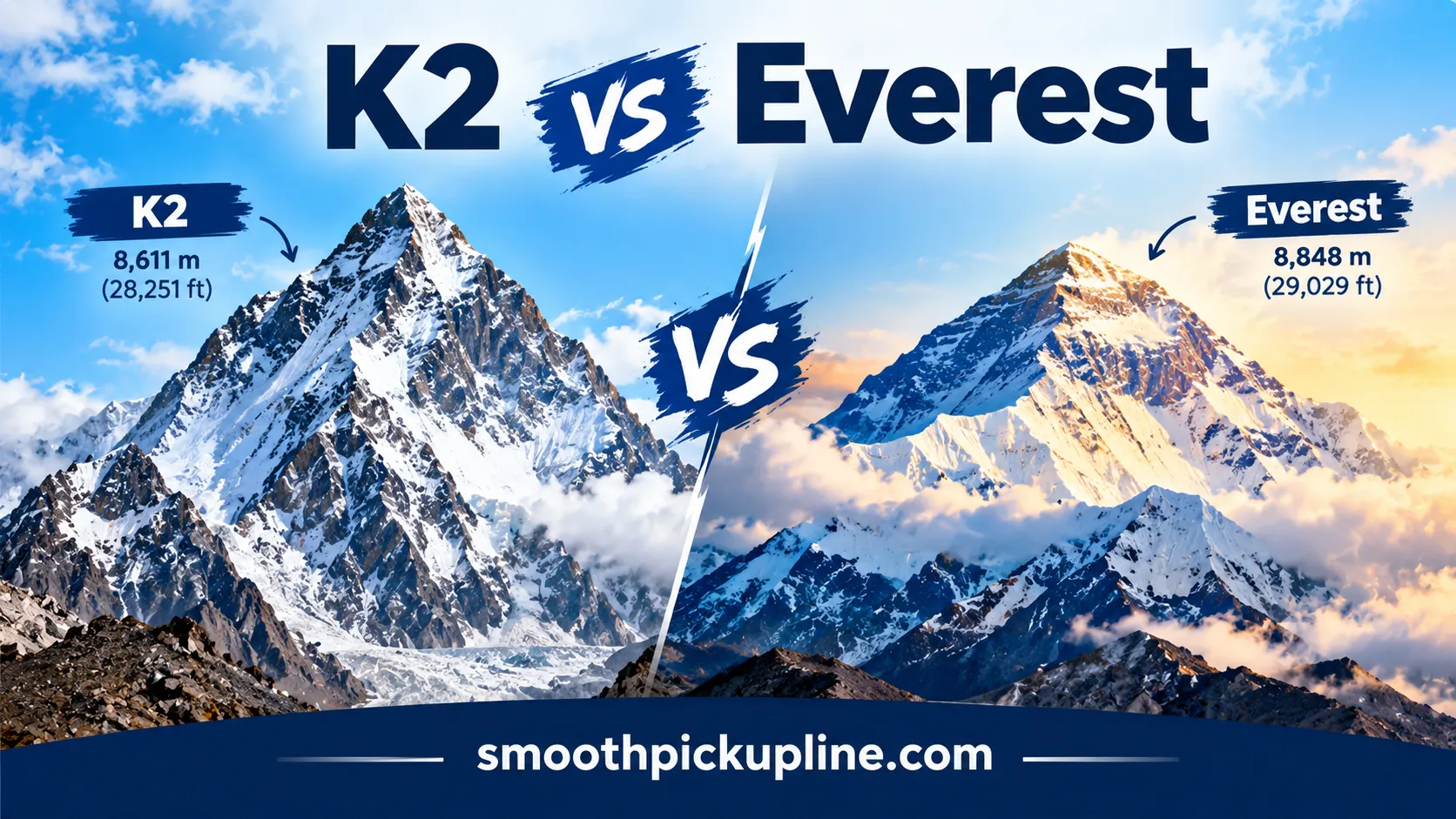 K2 vs Everest