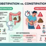 Obstipation vs Constipation